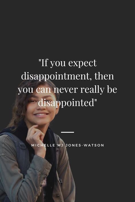 mj expect disappointment quote.